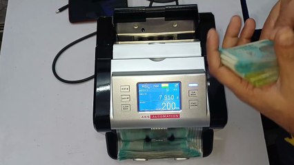 ⚡ Fast & Accurate Cash Counting with AKS-DEFENDER CIS-AI Mix Value Machine 🤖
