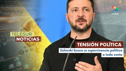 Pdte. de Ucrania condiciona las elecciones en el país a un alto al fuego