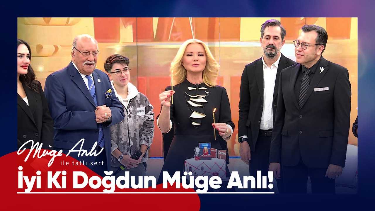 İyi ki doğdun, iyi ki varsın Müge Anlı! - Müge Anlı ile Tatlı Sert 19 Aralık 2025