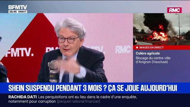 On en a assez de ce qui se passe aujourd'hui : Thierry Breton, ancien commissaire européen, assure que la France aura un budget mais qu'il finira au-dessus de 5% du déficit