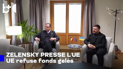 Crise de financement en Ukraine, Zelensky avertit les dirigeants de l'UE : approuvez le prêt