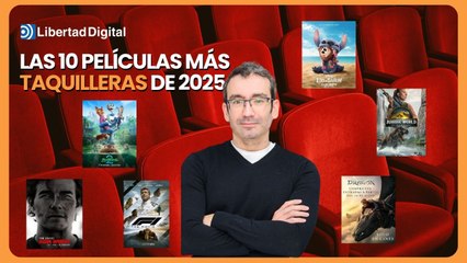 Top de cine: las 10 películas más taquilleras de 2025 en todo el mundo