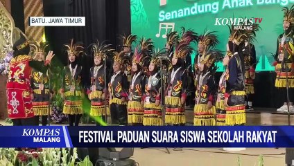 Festival Paduan Suara Diikuti Ratusan Siswa Sekolah Rakyat