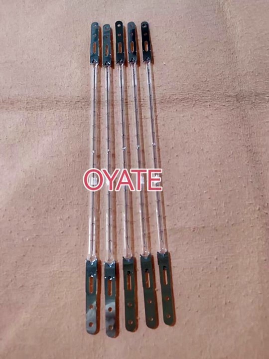 680mm 1500w Halogen Infra-red Quartz Lamps quartz tube heater for pre-dryers