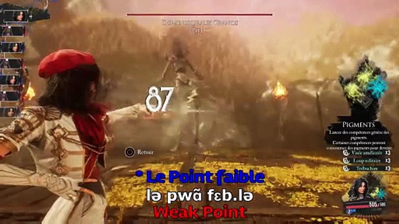 Dominique aux Grands Pieds | Les Ennemis de CLAIR OBSCUR: EXPEDITION 33 (DIFFICULTÉ DU JEU Expédition)