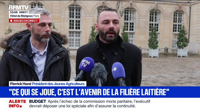 Dermatose bovine: Ce qui se joue ici, c'est l'avenir de la filière bovine française, qu'elle soit laitière ou allaitante , assure Pierrick Horel, président des Jeunes Agriculteurs