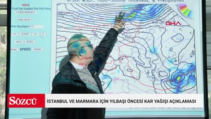Uzmandan İstanbul ve Marmara için yılbaşı öncesi lapa lapa kar yağışı açıklaması