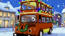 Wheels on the Bus Christmas Fun | Nursery Rhymes & Baby Songs for Kids