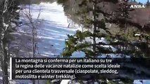 Federturismo, montagna regina della vacanze. Capodanno boom per Dolomiti e Cortina