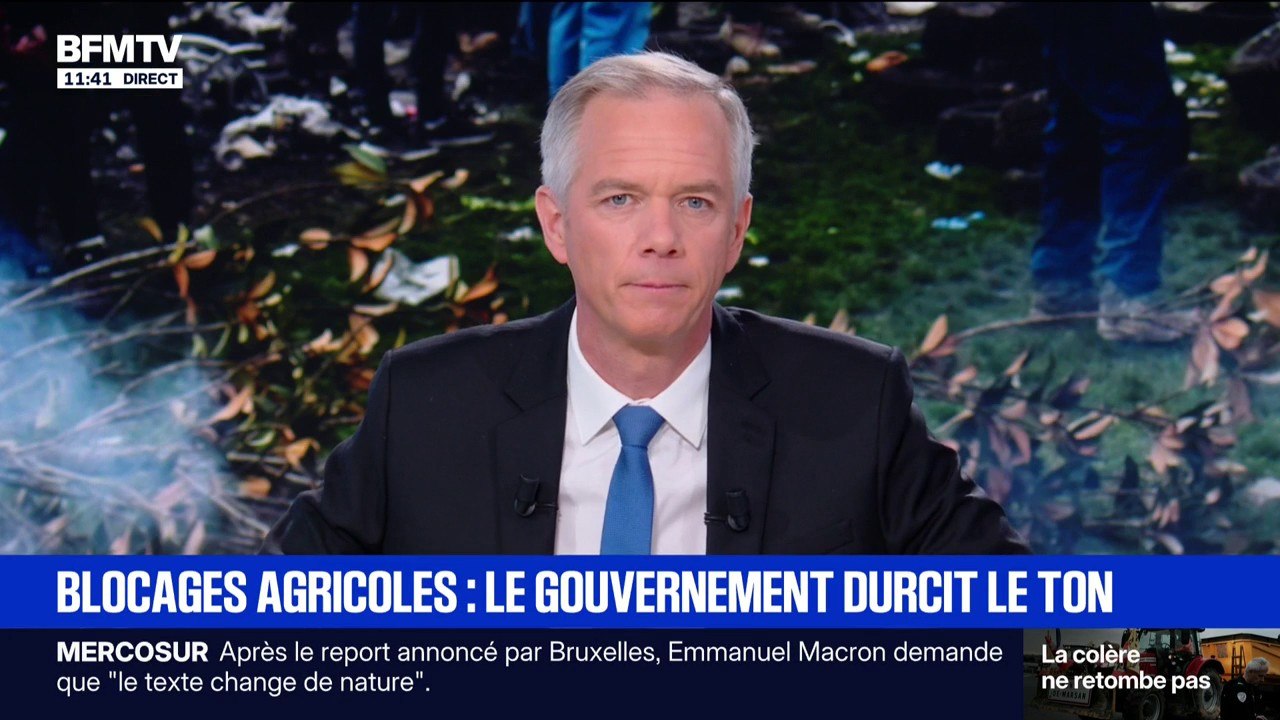 "Nous attendons que le président de la République ne sacrifie pas notre agriculture", confie la présidente FDSEA du Pas-de-Calais mobilisée devant la maison du couple Macron au Touquet