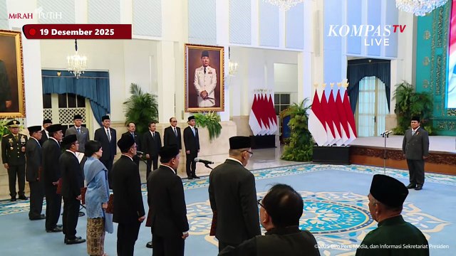 [FULL] Presiden Prabowo Lantik Anggota Komisi Yudisial & Dubes RI di Istana