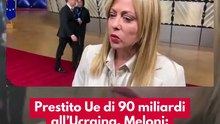 Meloni lascia il Consiglio Ue: ok al prestito da 90 miliardi per l’Ucraina e rinvio della firma sul Mercosur