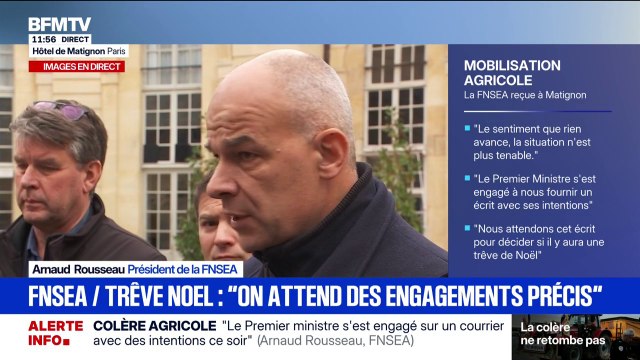 Arnaud Rousseau ne condamne pas la manifestation des agriculteurs devant le domicile du couple Macron au Touquet