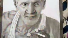 Art work old man #dadaji
