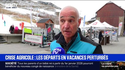 Crise agricole: les stations de ski pyrénéennes confient leur "inquiétude" pour le premier week-end des vacances