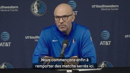 Mavericks - Kidd : “Nous venons de battre la meilleure équipe de l’Est”