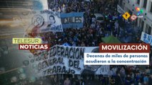 En Argentina, sindicatos convocaron a una marcha de repudio a la nueva ley de trabajo
