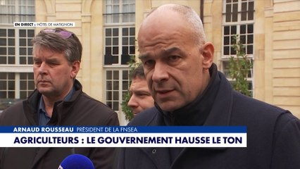 Arnaud Rousseau : «La situation n’est plus tenable en France pour les exploitations agricoles»