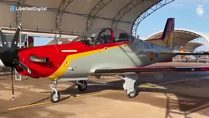 La Princesa Leonor realiza su primer vuelo en solitario en el Pilatus