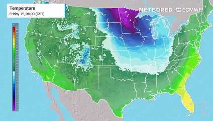 A warmup this weekend will see temperatures rise well above average across most of the U.S.