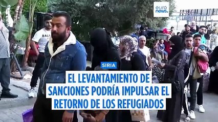 El levantamiento de las sanciones de EE.UU. a Siria podría impulsar el retorno de los refugiados