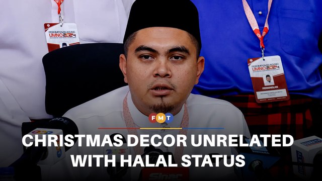 Christmas decorations have nothing to do with halal status, says Akmal