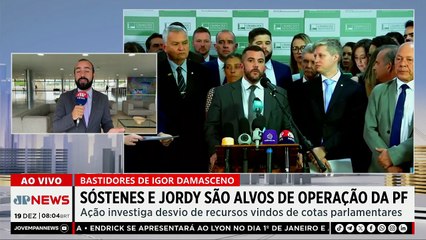 Operação da PF mira em Sóstenes Cavalcante e Carlos Jordy