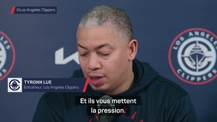 Clippers - Lue : “Nous n'avons pas su gérer la pression adverse”