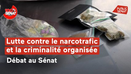 100% Sénat - Lutte contre le narcotrafic et la criminalité organisée : débat au Sénat