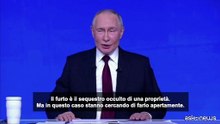 Putin: i beni russi congelati dall'Ue sono una rapina