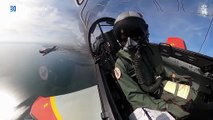 Las imágenes del primer vuelo militar en solitario de la princesa Leonor