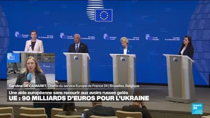 L'Union Européenne va emprunter pour prêter 90 milliards d'euros à l'Ukraine