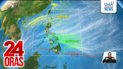 Huling weekend bago ang Pasko, posibleng ulanin dahil sa tatlong weather systems | 24 Oras
