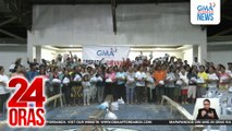 GMA Kapuso Foundation, naghatid ng tulong sa 8,000 nasalanta ng Bagyong Tino sa Dinagat Islands | 24 Oras