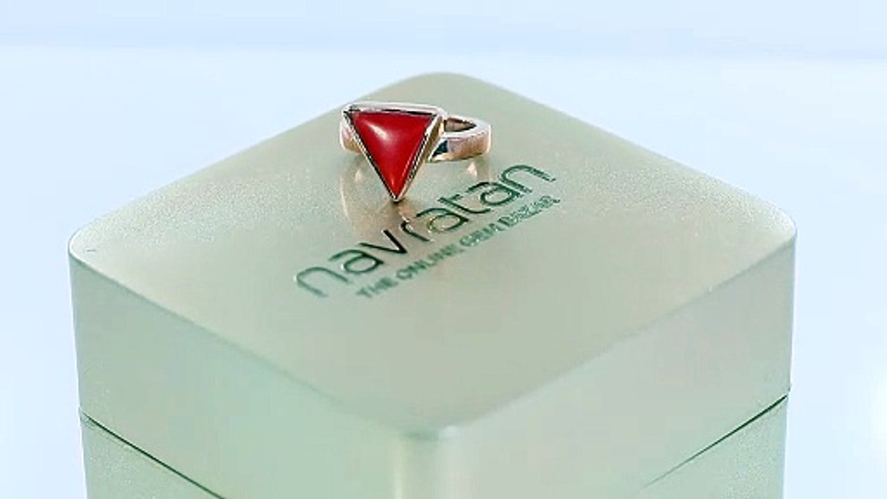 Red Coral Ring – Strength & Protection