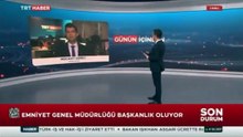 TRT'deki canlı yayında haber merkezine giren bir kişinin Yeter diye bağırarak ceketini fırlattığı görüldü.