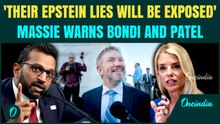 U.S BREAKING: Rep. Massie WARNS Bondi and Patel Hours Before Full Epstein Files Release | VIDEO