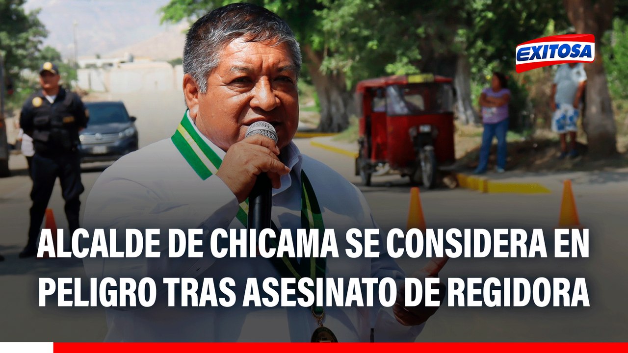 Alcalde de Chicama se considera en peligro tras asesinato de regidora