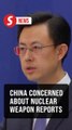 Very serious if true, says China after Japan official floats nuclear weapons idea