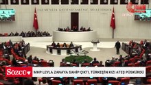 MHP Leyla Zana'ya sahip çıktı, Türkeş'in kızı ateş püskürdü