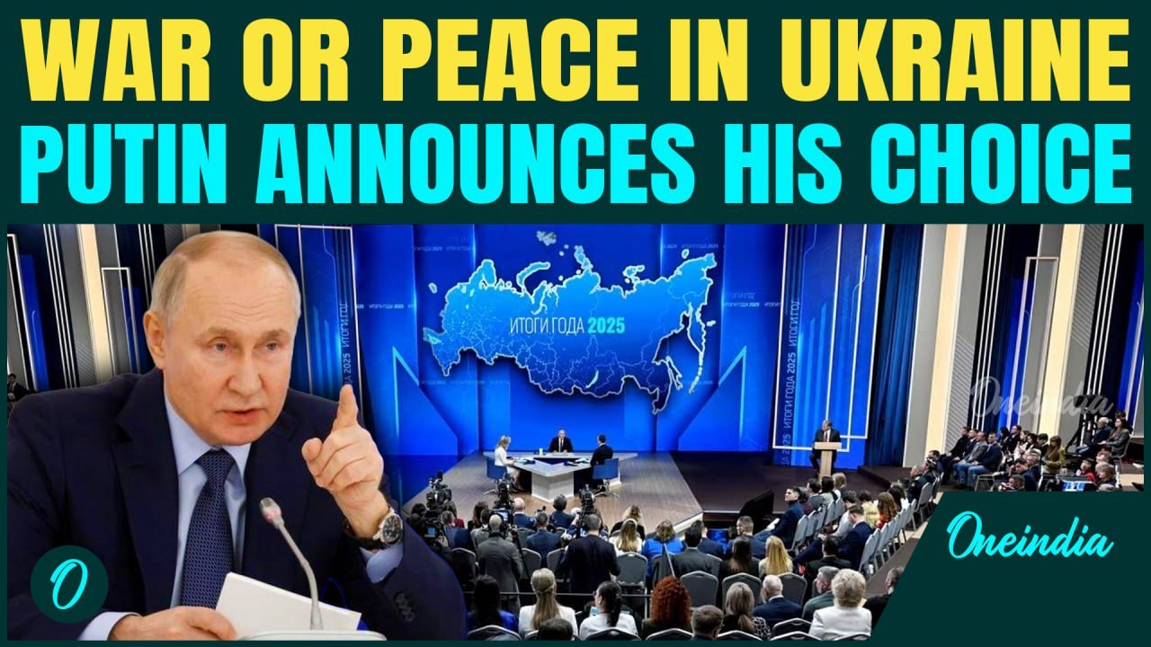 Putin Signals END of Ukraine War: Russia ‘Ready for Peace’ but Issues HARD Conditions For Peace Deal