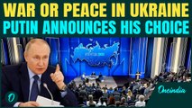 Putin Signals END of Ukraine War: Russia ‘Ready for Peace’ but Issues HARD Conditions For Peace Deal