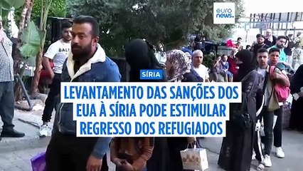 ONU: levantamento das sanções dos EUA à Síria poderá estimular regresso dos refugiados