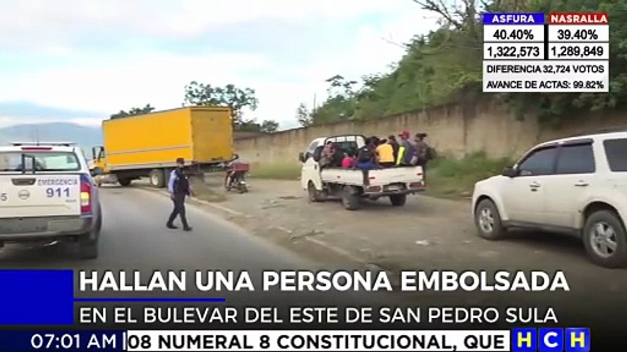 ¡Dantesco! En plena calle encuentran a una pers...