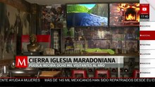 Tras amenazas, es cerrada la Iglesia Maradoniana en Puebla