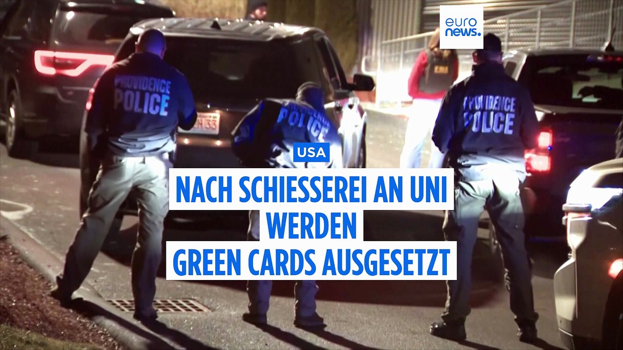 Keine Green Cards mehr für die USA nach tödlichen Schüssen an Brown University