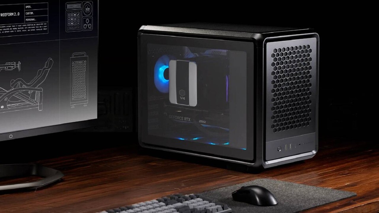 Für Micro-ATX und Mini-ITX: Neues Gehäuse setzt auf spannendes Mesh-Design