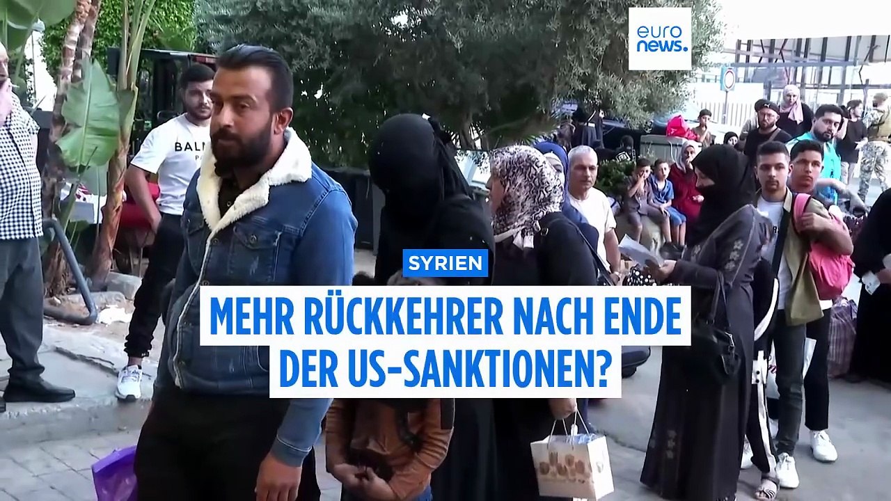 Ende der us-sanktionen: positives signal für syrische rückkehrer?