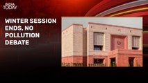 Parliament Winter Session ends without debate on air crisis, AAP's Saurabh Bharadwaj slams BJP over pollution, more