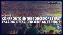 Violência em estádio da Colômbia fere 60 torcedores